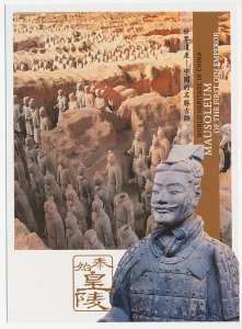 Postal stationery Hong Kong 2003 Mausoleum of the First Qin Emperor - Terracott