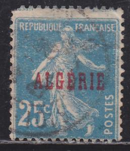 Algeria 13 Sower O/P 1924