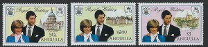 Anguilla Scott 444-446 MNH!