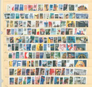 United States #3182-91 a-o Used Single (Complete Set)