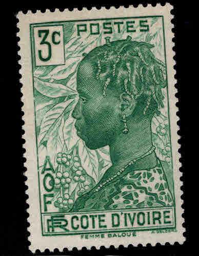 Ivory Coast Scott 114 MH* stamp