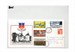 BT145 1995 GB WALES LOCAL POSTS *Caldey Island* Private Issues REGIONAL Cover