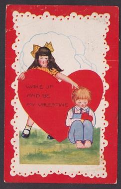 A Whitney Made Valentine Postcard to Pennsylvania