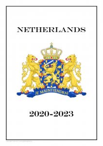 Netherlands Nederland 2020-2023 Updates  PDF (DIGITAL)  STAMP ALBUM PAGES