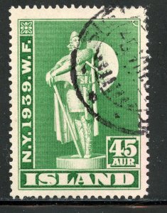 Iceland # 215, Used.