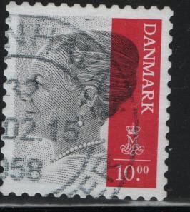 DENMARK  1698 F/VF USED