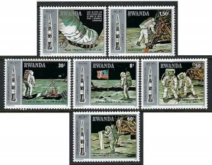 Rwanda MNH 951-6 Space Astronauts 1979