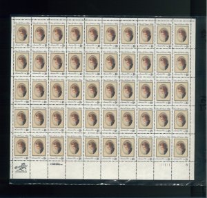 United States 18¢ Poet Edna St Vincent Millay Postage Stamp #1926 MNH Full Sheet