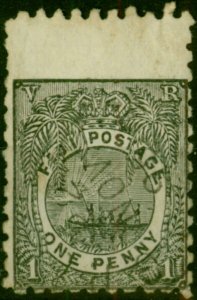 Fiji 1894 1d Black SG77 Good Used