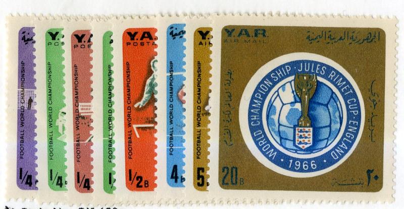 YEMEN 226a-226d MNH SCV $4.20 BIN $2.25 SPORTS