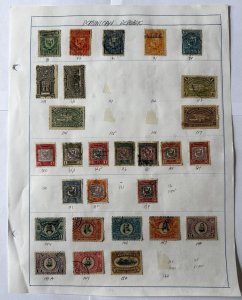 Dominican republic, more than 1000 stamps hinged in more than 50 album pages set