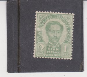 1891 Thailand Scott # 11 - 1 att King Chulalongkorn Stamp - MNH