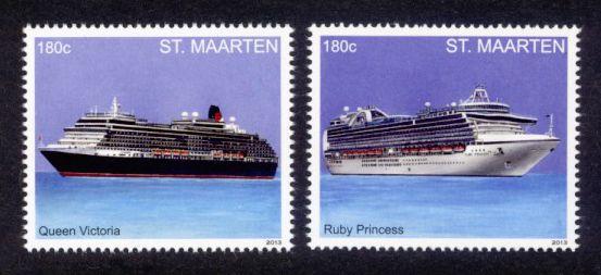 St. Martin Sc# 41-2 MNH Cruise Ships (Part 2)