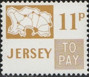 Jersey, #J17 Unused From 1971-75,  CV-$0.25