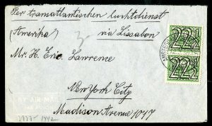 Netherlands Stamps Rare Cover Censored