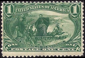 285 Mint,OG,HR... SCV $27.50