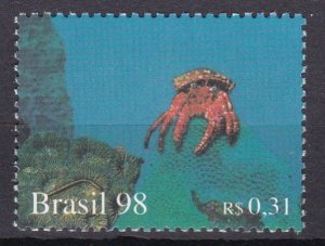 Brazil, Fauna, Crabs MNH / 1998