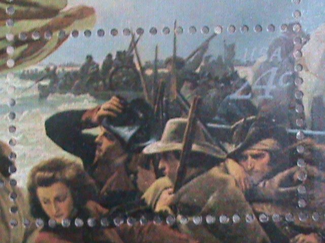 ​UNITED STATES-1976 SC#1688-WASHINGTON CROSSING DELAWARE RIVER  MNH S/S -VF