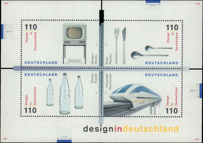 1999 Germany #2051, Complete Set, Never Hinged