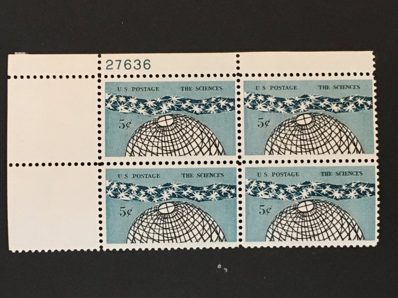 Scott # 1237 National Academy of Science MNH Plate Block of 4