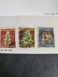 Stamps Italy Scott #544-6 used