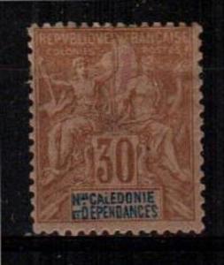 New Caledonia Scott 52 Mint hinged (Catalog Value $25.00) [TC734]