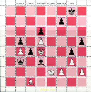 321558 MNH SAN MARTIN 2013 JUGADA DE AJEDREZ