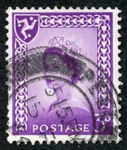 IOM SG2a 3d Deep Lilac on Chalky Paper Fine used cat from 6.50 pounds