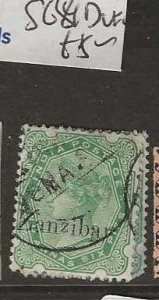 ZANZIBAR  SG8D    QV   2 A 6P   VFU      P0602H
