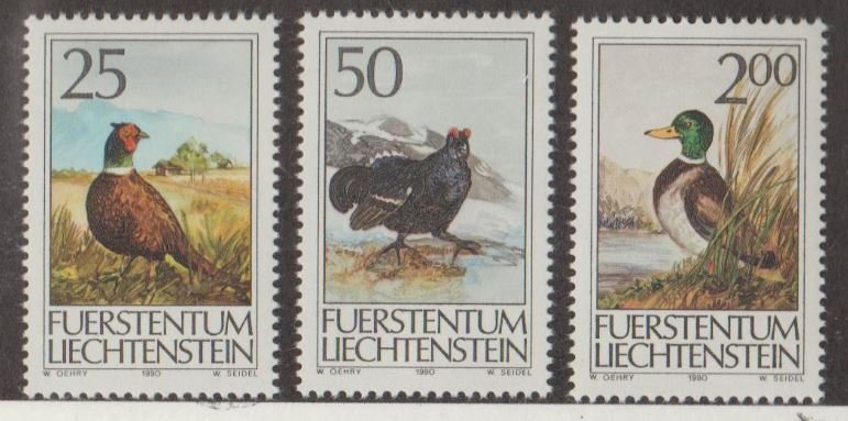 Liechtenstein Scott #945-946-947 Stamps - Mint NH Set