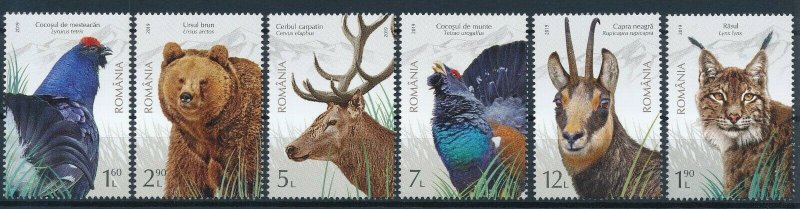 [I294] Romania 2019 Fauna good set of stamps very fine MNH