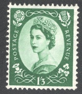 Great Britain 307  VF, Unused, OG,   CV $4.25  ....   2480382