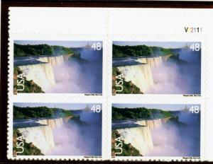 US  C133   Niagara Falls 48c - Plate Block of 4  -  MNH - 1999 - V22111  UR