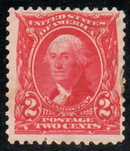 US #301 VF mint hinged, nicely centered, Fresh!