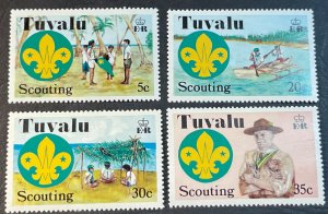 TUVALU # 50-53--MINT NEVER/HINGED---COMPLETE SET---1977