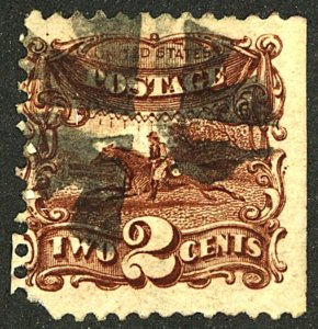 U.S. #113 USED CREASES