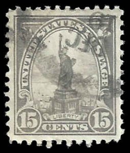 # 566 Used Gray Statue Of Liberty XF+