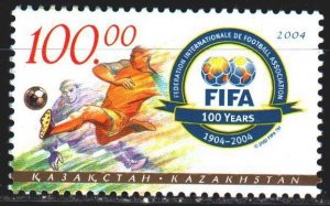 Kazakhstan. 2004. 469 from the series. 100 years of FIFA, football. MNH.