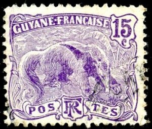 French Guiana, Scott #59, Used