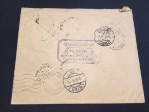 Algeria 1938 airmail to Vienna  stamps postal cover Ref 63198 