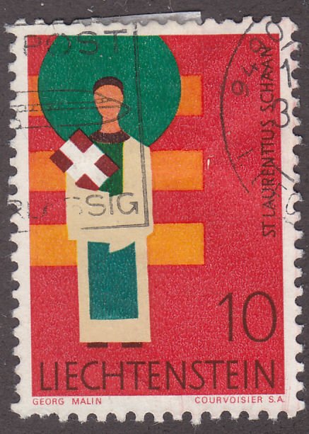 Liechtenstein 431 Patron Saints 1968