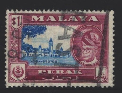 Perak Sc#135 Used