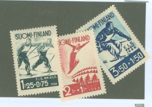 Finland #B31-33 Mint (NH)