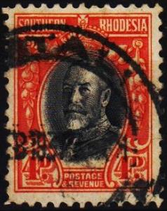 Southern Rhodesia. 1931  4d S.G.19 Fine Used