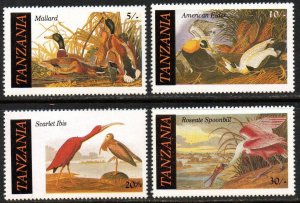 Tanzania Sc #306-309 MNH