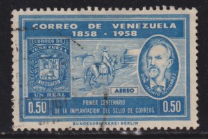 Venezuela 741 Centenary of Venezuelan Postage Stamps 1959