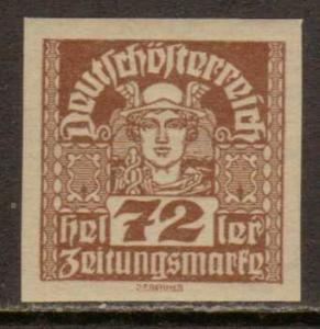Austria  #P43  MLH  (1921) 