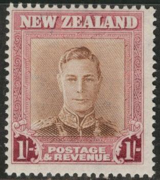 New Zealand Scott 265 MNH** 1947 KGVI stamp