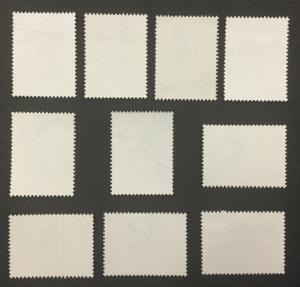 (BJ Stamps) CHINA PRC. #1389-1398, 1978 set of 10, FVF, OG, MNH. CV $72.00.