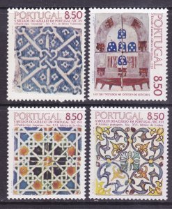 Portugal 1494-97 MNH 1981 Various Arms & Mosaics Set Very Fine